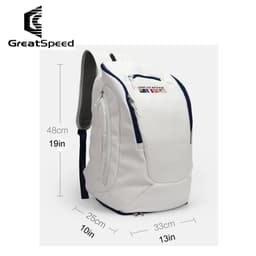 image-2022 GreatSpeed Tennis Backpack 1Pack Shoes Warehouse Tenis Squash Badminton Padel Storage Bag High Quality Nylon Sport Backpack
