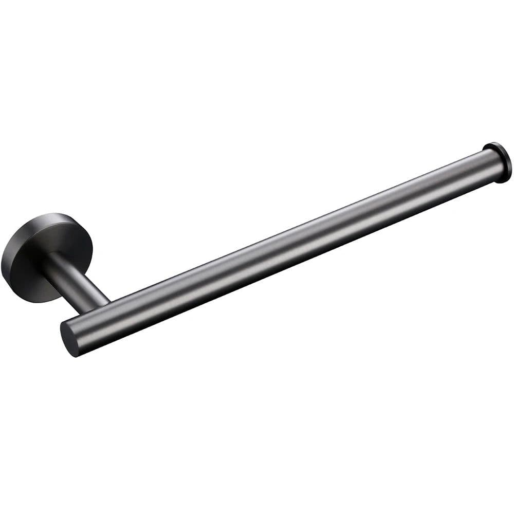 image-Bagnolux Stainless Steel Gun Gray Black Polished Chrome Brushed Gold Hanger Hook Towel Bar Paper Holder Bathroom Accessories