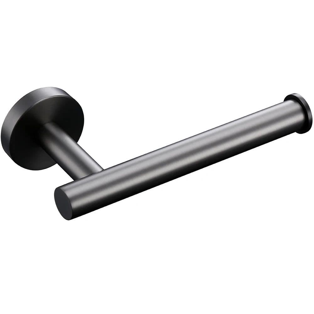 image-Bagnolux Stainless Steel Gun Gray Black Polished Chrome Brushed Gold Hanger Hook Towel Bar Paper Holder Bathroom Accessories