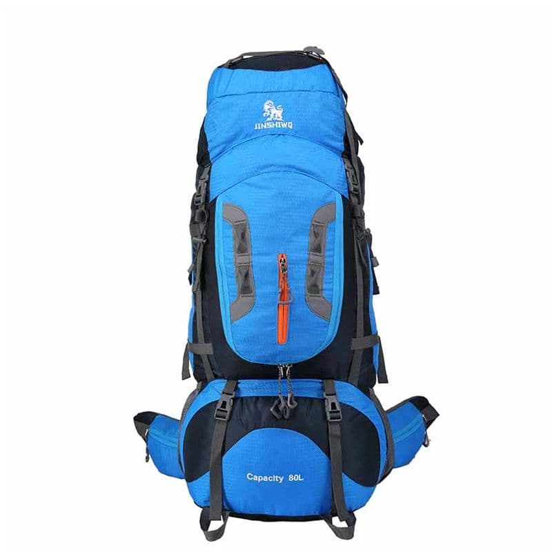 image-80L Camping Hiking Backpacks Big Outdoor Bag Backpack Nylon superlight Sport Travel Bag Aluminum alloy support 1.65kg