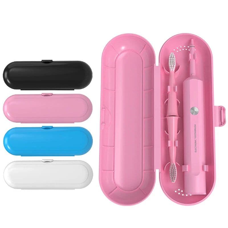 image-Portable Travel Case for Oral B Electric Toothbrush Handle Storage High Quality Plastic Anti-Dust Cover Tooth Brush Holder Box