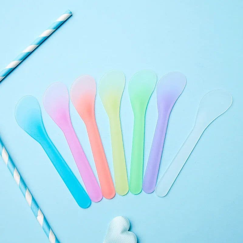 image-30 Pcs/lot Facial Mask Stick Cosmetic Spatula Scoop DIY Face Mask Spoon Beauty Makeup Sticks Mud Mixing Disposable Tools