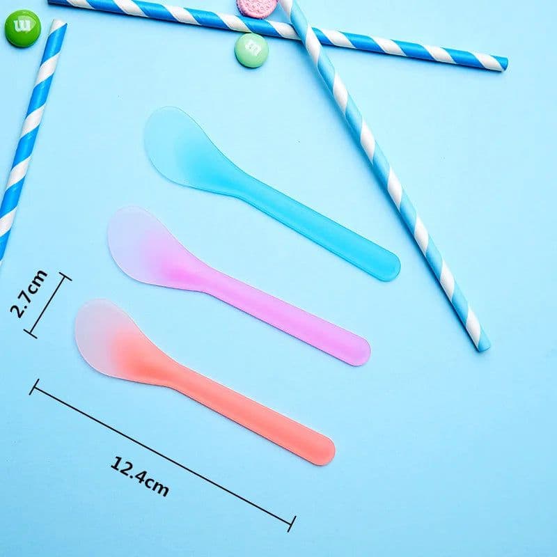 image-30 Pcs/lot Facial Mask Stick Cosmetic Spatula Scoop DIY Face Mask Spoon Beauty Makeup Sticks Mud Mixing Disposable Tools