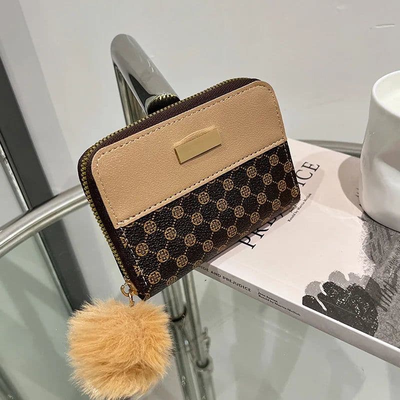 image-Women Short Wallet Many Department Ladies Cute Small Clutch Ladies Money Coin Card Holders Purse Female Wallets