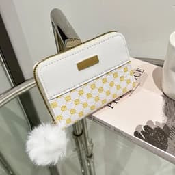 image-Women Short Wallet Many Department Ladies Cute Small Clutch Ladies Money Coin Card Holders Purse Female Wallets