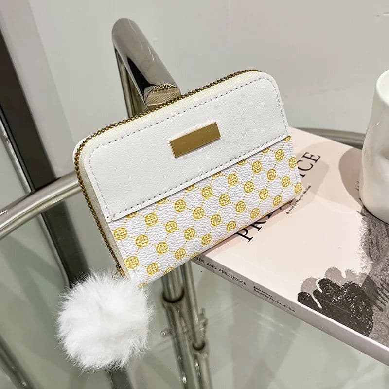 image-Women Short Wallet Many Department Ladies Cute Small Clutch Ladies Money Coin Card Holders Purse Female Wallets