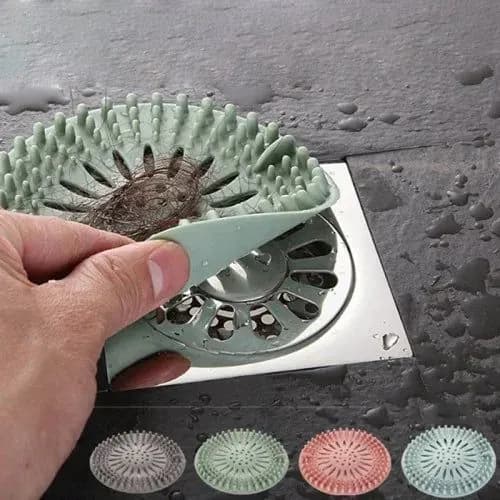 image-Sink Sewer Filter Floor Drain Strainer Water Hair Stopper Bath Catcher Shower Cover Kitchen Bathroom Anti Clogging