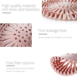 image-Sink Sewer Filter Floor Drain Strainer Water Hair Stopper Bath Catcher Shower Cover Kitchen Bathroom Anti Clogging