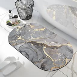 image-Luxury Nordic Diotomite Bath Mats Bathroom Carpet Anti Slip Super Absorbent Floor Foot Mat Quick Dry Shower Toilet Rugs