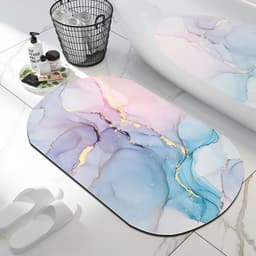 image-Luxury Nordic Diotomite Bath Mats Bathroom Carpet Anti Slip Super Absorbent Floor Foot Mat Quick Dry Shower Toilet Rugs