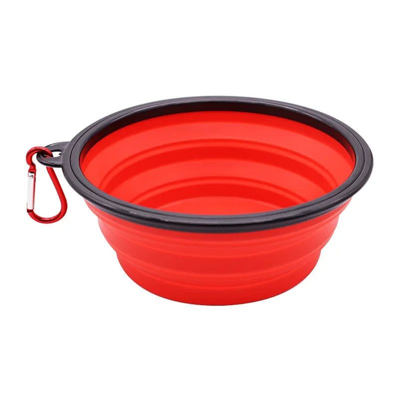 image-350ML/1000ML Portable Foldable Pet Bowl Dogs Cats Food Water Container for Outdoor Travel Portable Feeding Bowls Pets Prodcuts