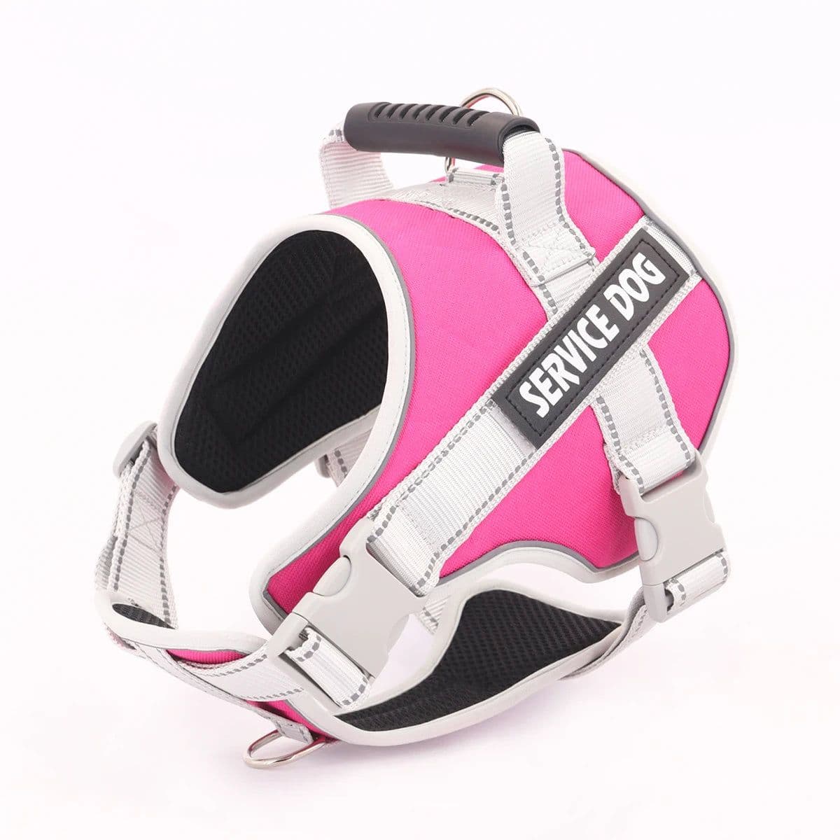 image-1pc Letter Graphic Reflective Pet Harness, For Dog For Outdoor