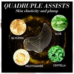 image-5Pcs Beauty Face Nutrition Wrinkle Removal Sticker Face Forehead Eye Sticker Pad Skin Lifting Care Patch Moisturizing Lip Mask