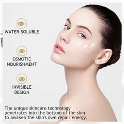 image-5Pcs Beauty Face Nutrition Wrinkle Removal Sticker Face Forehead Eye Sticker Pad Skin Lifting Care Patch Moisturizing Lip Mask