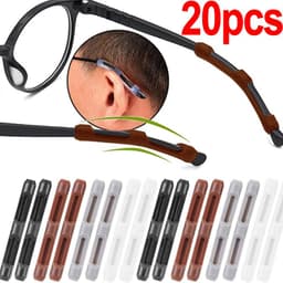 image-2/10pcs Silicone Anti Slip Ear Hook Soft Sleeve Elastic Comfort Glasses Retainers for Spectacle Sunglasses Glasses Accessories
