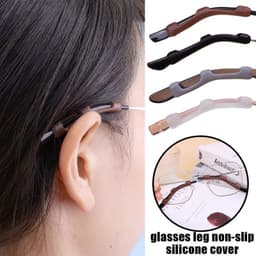 image-2/10pcs Silicone Anti Slip Ear Hook Soft Sleeve Elastic Comfort Glasses Retainers for Spectacle Sunglasses Glasses Accessories
