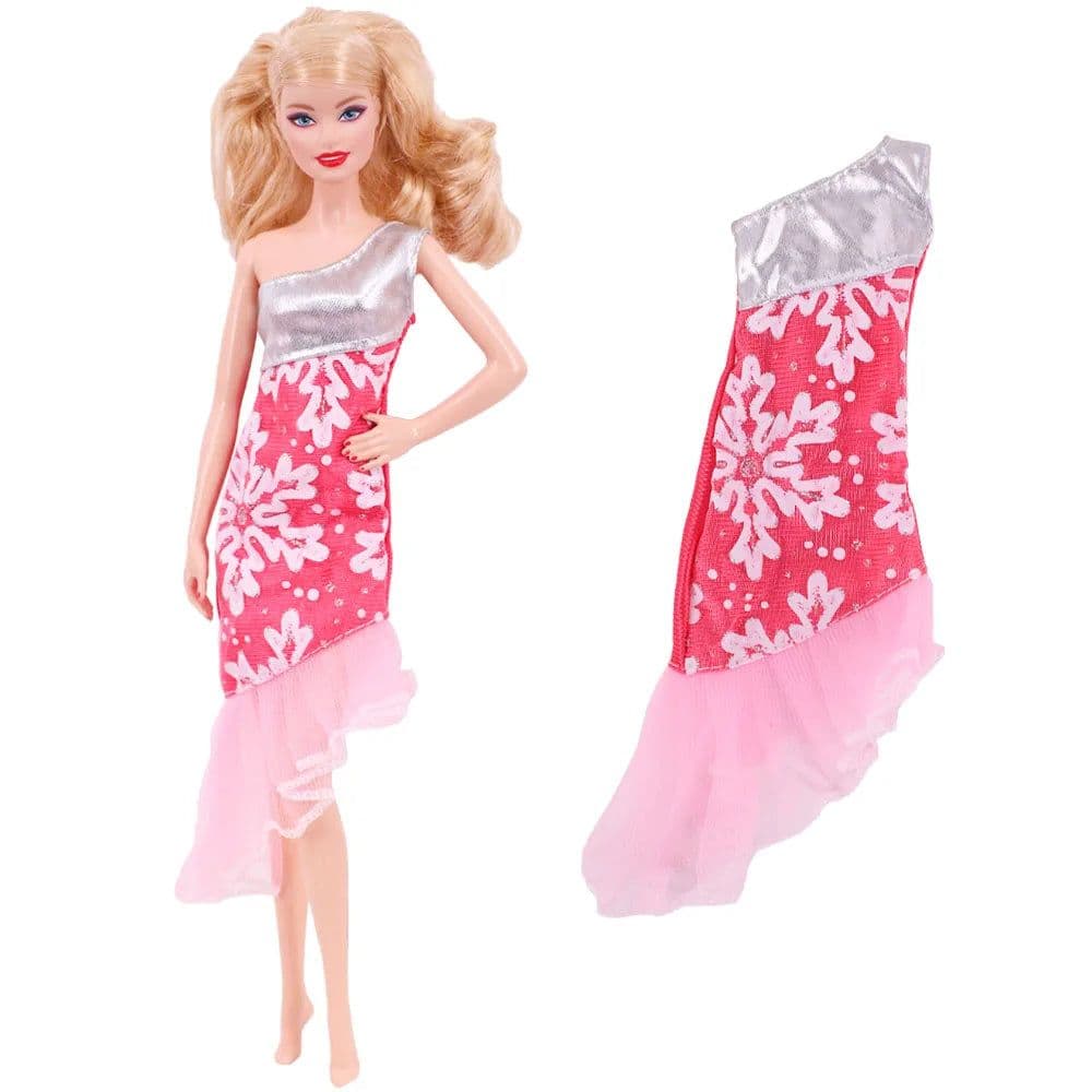 image-1 Pcs Pink Bjd Doll Clothing,Fashion Coat,Pants,Dress, For 30Cm And 11.8 Inch Bjd Dolls,Gift,Bjd Doll Accesories,Miniature Items