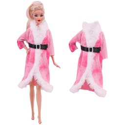 image-1 Pcs Pink Bjd Doll Clothing,Fashion Coat,Pants,Dress, For 30Cm And 11.8 Inch Bjd Dolls,Gift,Bjd Doll Accesories,Miniature Items