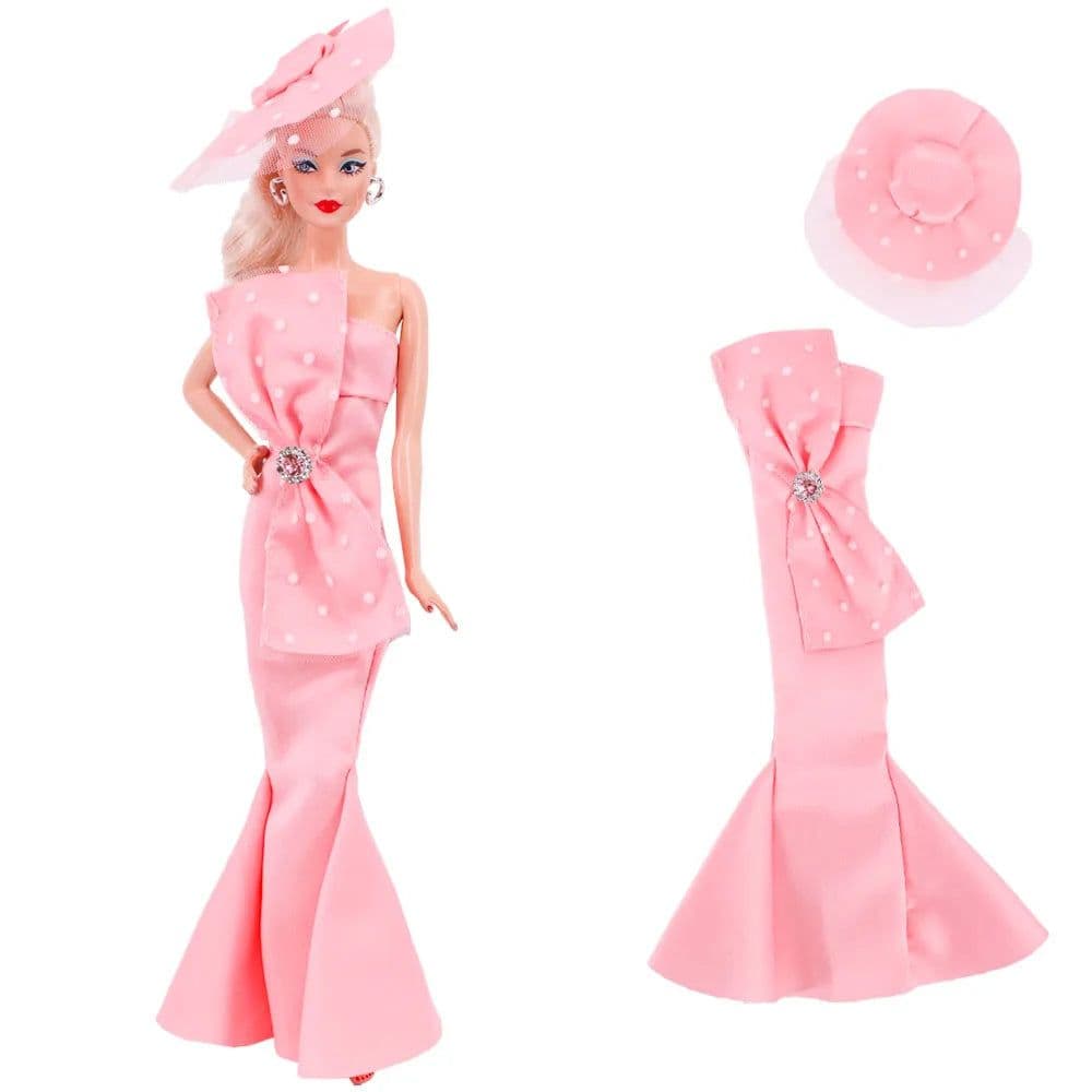 image-1 Pcs Pink Bjd Doll Clothing,Fashion Coat,Pants,Dress, For 30Cm And 11.8 Inch Bjd Dolls,Gift,Bjd Doll Accesories,Miniature Items