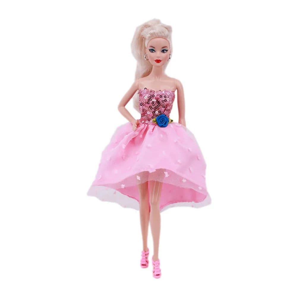 image-1 Pcs Pink Bjd Doll Clothing,Fashion Coat,Pants,Dress, For 30Cm And 11.8 Inch Bjd Dolls,Gift,Bjd Doll Accesories,Miniature Items