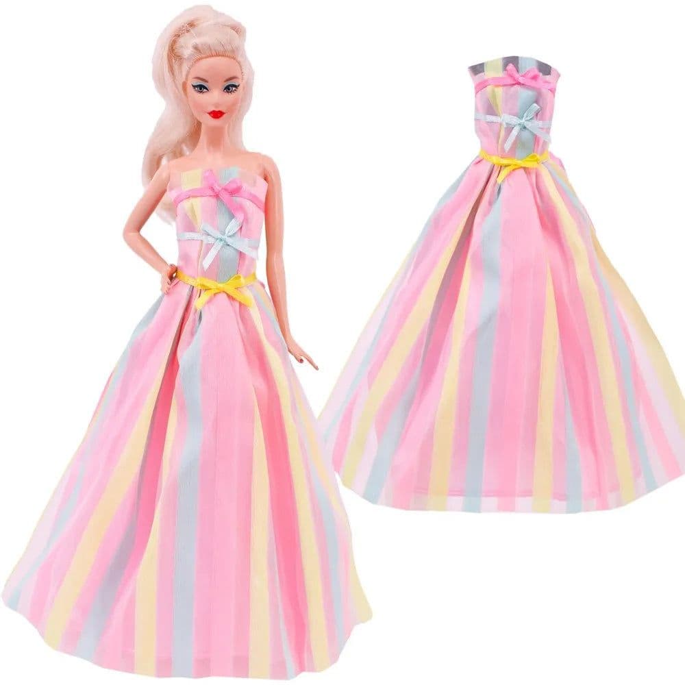 image-1 Pcs Pink Bjd Doll Clothing,Fashion Coat,Pants,Dress, For 30Cm And 11.8 Inch Bjd Dolls,Gift,Bjd Doll Accesories,Miniature Items