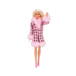 image-1 Pcs Pink Bjd Doll Clothing,Fashion Coat,Pants,Dress, For 30Cm And 11.8 Inch Bjd Dolls,Gift,Bjd Doll Accesories,Miniature Items