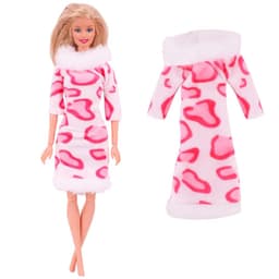 image-1 Pcs Pink Bjd Doll Clothing,Fashion Coat,Pants,Dress, For 30Cm And 11.8 Inch Bjd Dolls,Gift,Bjd Doll Accesories,Miniature Items
