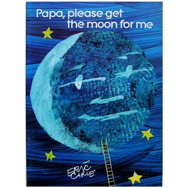 image-Papa, Please Get the Moon for Me By Eric Carle Educational English Picture Learning Card Story Book For Baby Kids Children Gifts