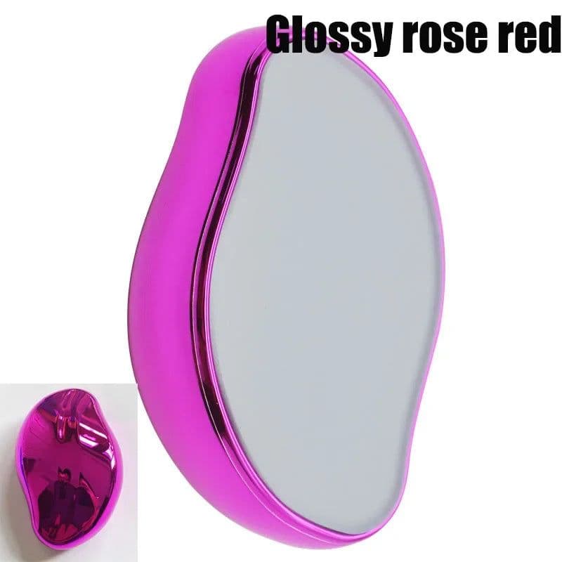 image-Hot Crystal Physical Hair Removal Eraser Glass Hair Remover Painless Epilator Easy Cleaning Reusable Body Care Depilation Tool