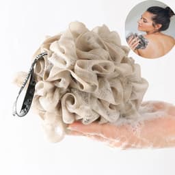 image-Bath Sponge Balls Brush Shower Scrubbers Bath Ball Body Cleaner Back Bubble Scrubber Soft Wash Mesh Durable Adult Bathroom Tool