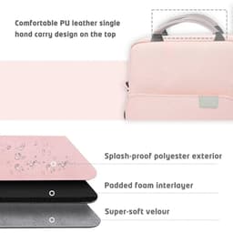 image-Tablet Bag Cover For Samsung Galaxy iPad Pro 11 12.9 iPad Mini Air 9.7 9-11Inch Waterproof Tablet Macbook Air M1 Laptop Handbag