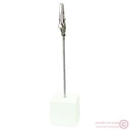 image-Color Cube Stand Alligator Wire Photo Clip,Memo Card Holder,Table Wedding Party Place Favor,Customized Gift Note Clamp