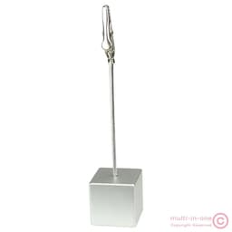 image-Color Cube Stand Alligator Wire Photo Clip,Memo Card Holder,Table Wedding Party Place Favor,Customized Gift Note Clamp