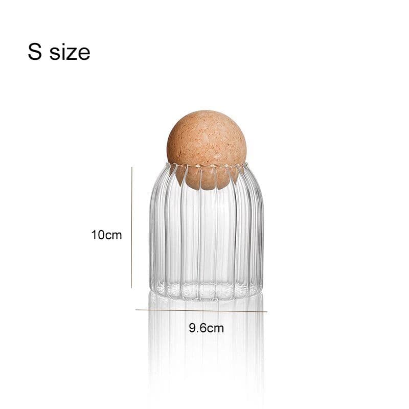 image-storage glass jar with wooden lid bottle kitchen mason jars with lid glass bottle container cereal dispenser canister