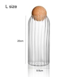 image-storage glass jar with wooden lid bottle kitchen mason jars with lid glass bottle container cereal dispenser canister