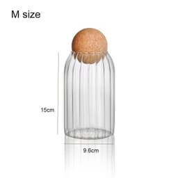 image-storage glass jar with wooden lid bottle kitchen mason jars with lid glass bottle container cereal dispenser canister