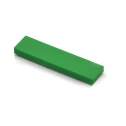 image-100pcs DIY Building Blocks Thin Figure Bricks Smooth 1x4 Dots Educational Creative Toys for Children Size Compatible With 2431