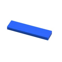 image-100pcs DIY Building Blocks Thin Figure Bricks Smooth 1x4 Dots Educational Creative Toys for Children Size Compatible With 2431