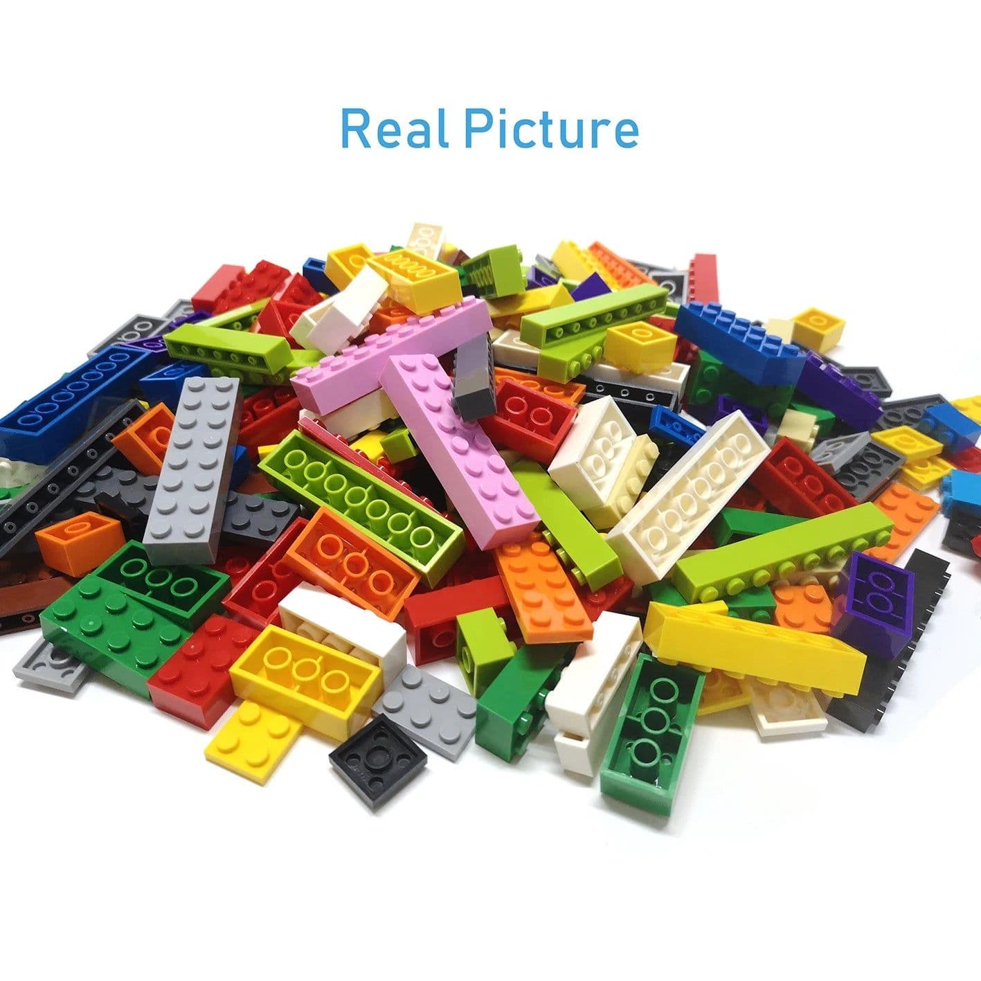image-100pcs DIY Building Blocks Thin Figure Bricks Smooth 1x4 Dots Educational Creative Toys for Children Size Compatible With 2431