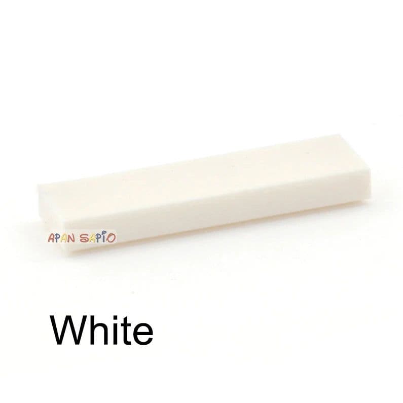 image-100pcs DIY Building Blocks Thin Figure Bricks Smooth 1x4 Dots Educational Creative Toys for Children Size Compatible With 2431