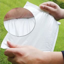 image-50Pcs Bubble Mailers White Poly Bubble Mailer Self Seal Padded Gift Bag Packaging Envelope Bags Book Shipping Package Bag