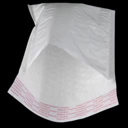 image-50Pcs Bubble Mailers White Poly Bubble Mailer Self Seal Padded Gift Bag Packaging Envelope Bags Book Shipping Package Bag