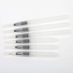 image-Ginflash Refillable Paint brush Water Brush Ink Pen Water Color soft head Calligraphy watercolor paints Painting