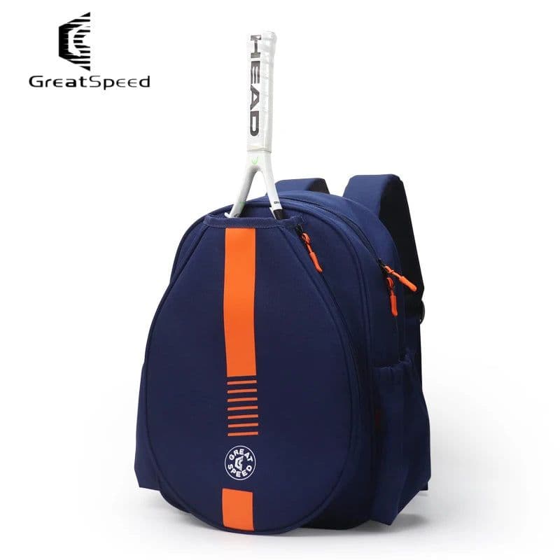 image-Fashion Women Men Red Tennis Bag Original GreatSpeed 2 Pack Tennis Badminton Racket Backpack Large Capacity Raquete De Padel Bag