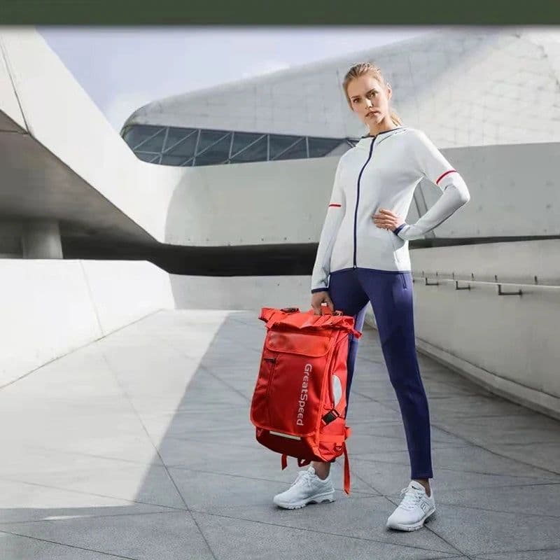 image-Fashion Women Men Red Tennis Bag Original GreatSpeed 2 Pack Tennis Badminton Racket Backpack Large Capacity Raquete De Padel Bag