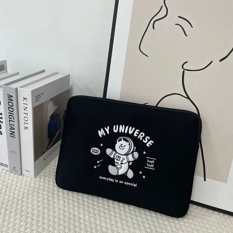 image-Korean Liner Bag Pouch13 14 15.6 Inch Laptop Bag For Macbook Air13.6 Pro16 ASUS Dell Lenovo Samsung HP Shockproof Notebook Bag