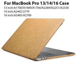 image-For Macbook Pro 14 Case 2022 A2779 A2442 Leather Macbook Pro 13 Case A2338 A2289 A2251 Pro 16 A2485 A2780 A2991 Laptop Cover