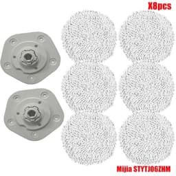 image-For XiaoMi Mijia Self-Cleaning Robot Vacuum Mop Pro STYTJ06ZHM Vacuum Cleaner Main/Side Brush Cover Hepa Filter Mop Rags Parts