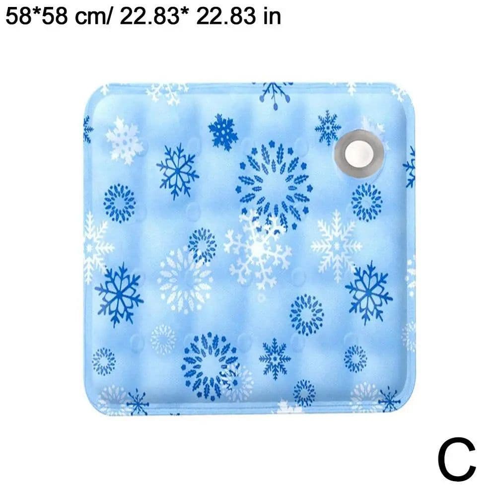 image-Pad Summer Cooling Dog Cold Mat Kitten Pet Ice Silk Mat Breathable Small Large Dog Pet Mat Cooling Supplies S/M/L Pet Ice Pad