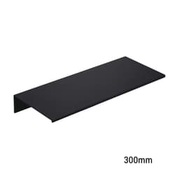 image-Black White Aluminum Alloy Wall-Mounted Kitchen Shower Room Bedroom Device Bathroom Accessories Organizer Shelf